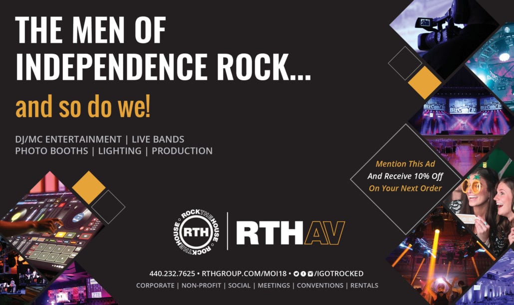 Rock The House Men of Independence Program Ad 2018