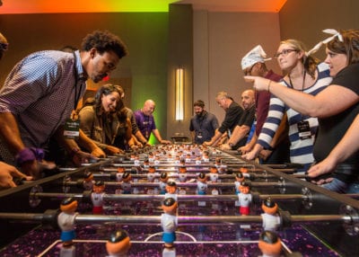 ROCK THE HOUSE - COMPANY PARTY GAMES, GIANT FOOSBALL