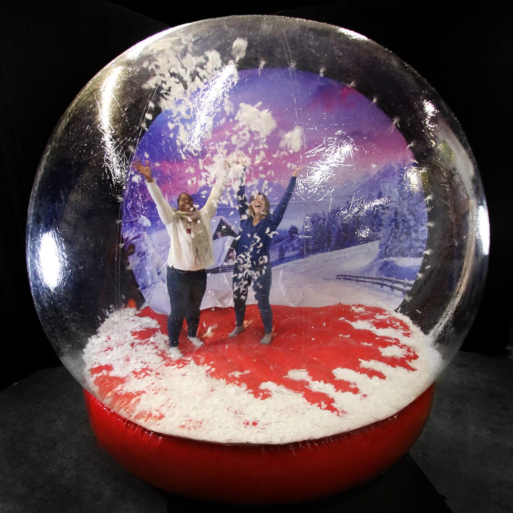 Giant Snow Globe Rock The House