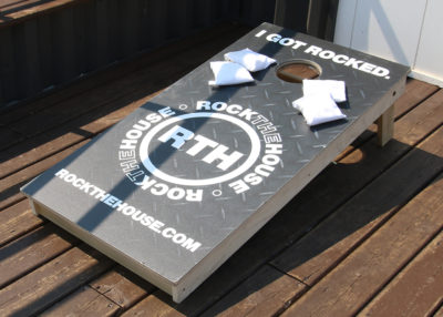 ROCK THE HOUSE - CORNHOLE