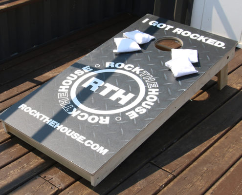 ROCK THE HOUSE - CORNHOLE