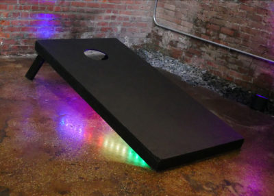 ROCK THE HOUSE - COMPANY PARTY GAMES, GIANT LED CORNHOLE