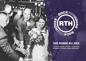 ROCK THE HOUSE WEDDING BROCHURE