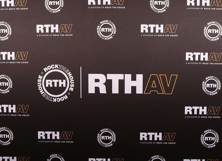 RTH Photo Booth Backdrops - Custom Step And Repeat