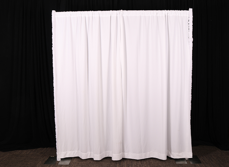 RTH Photo Booth Backdrops - White Drape