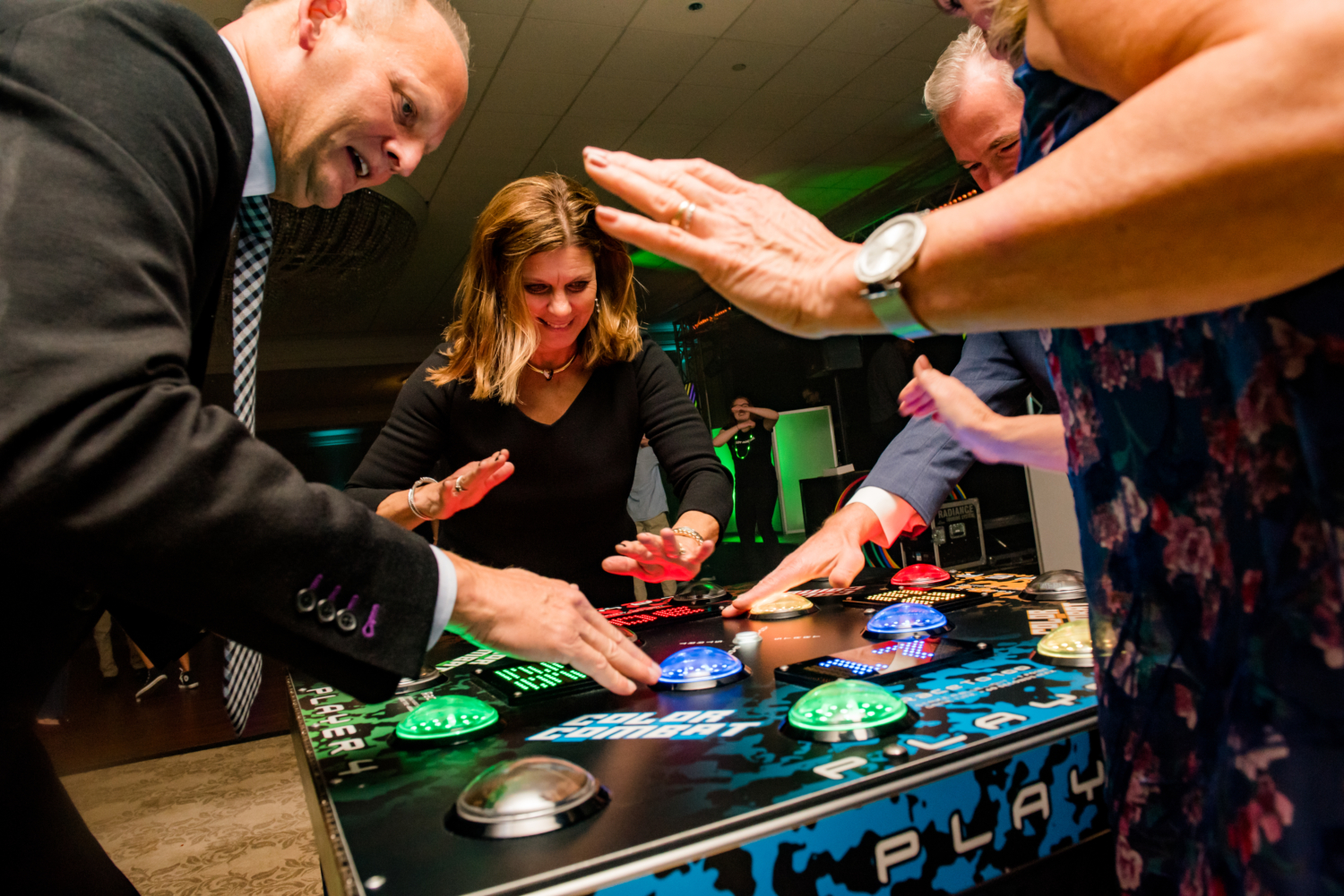 Image of adults playing Color Combat